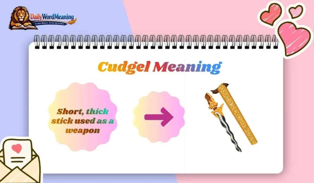 Cudgel Meaning