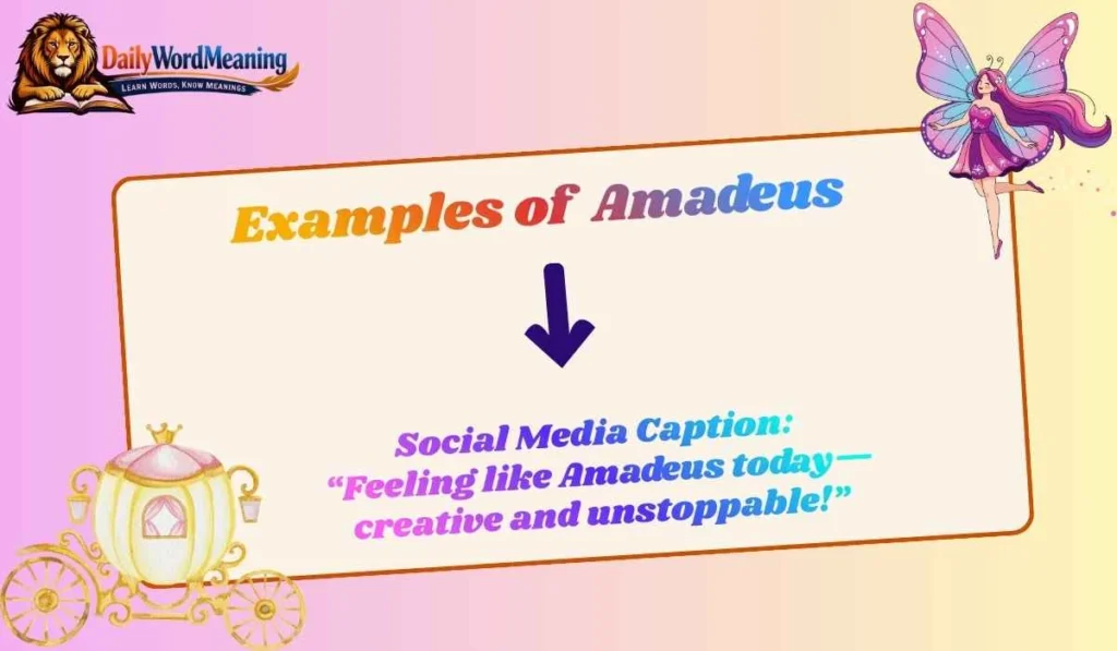 Examples of Amadeus
