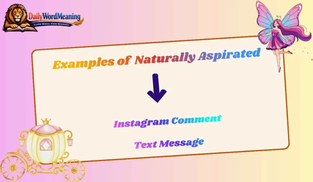 Examples of Naturally Aspirated