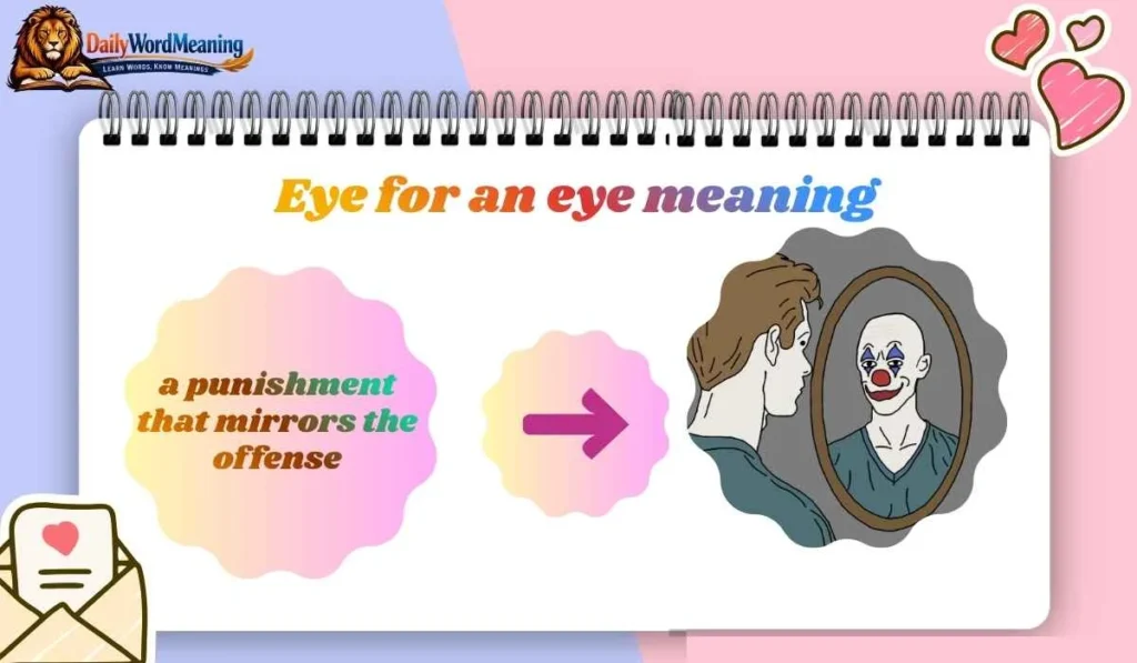 Eye for an eye meaning