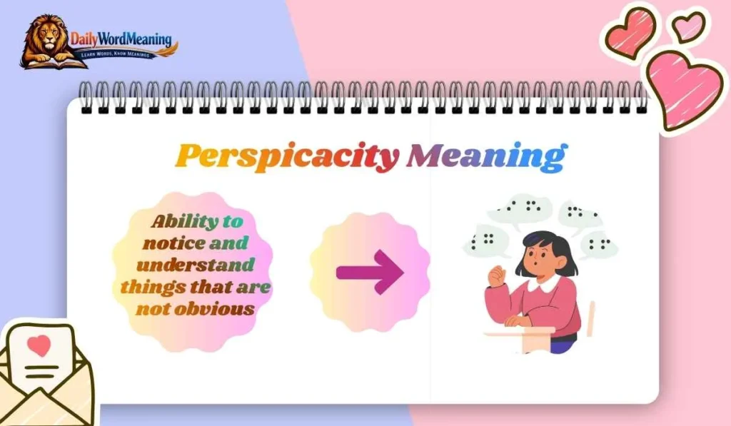 Perspicacity Meaning
