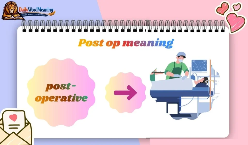 Post op meaning