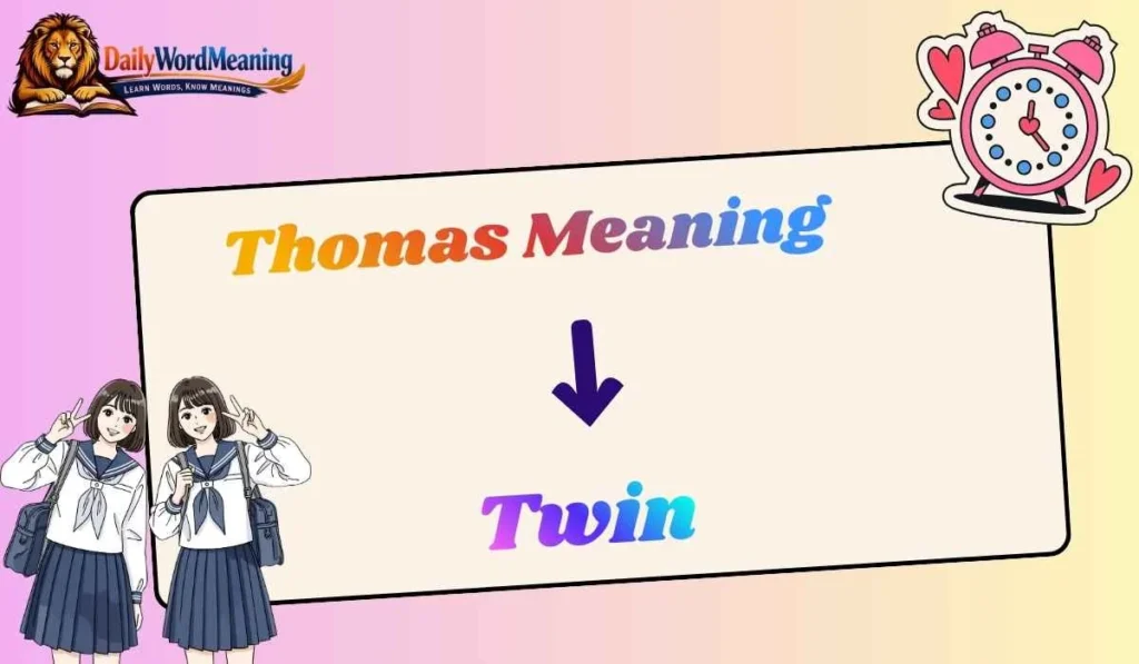 Thomas Meaning