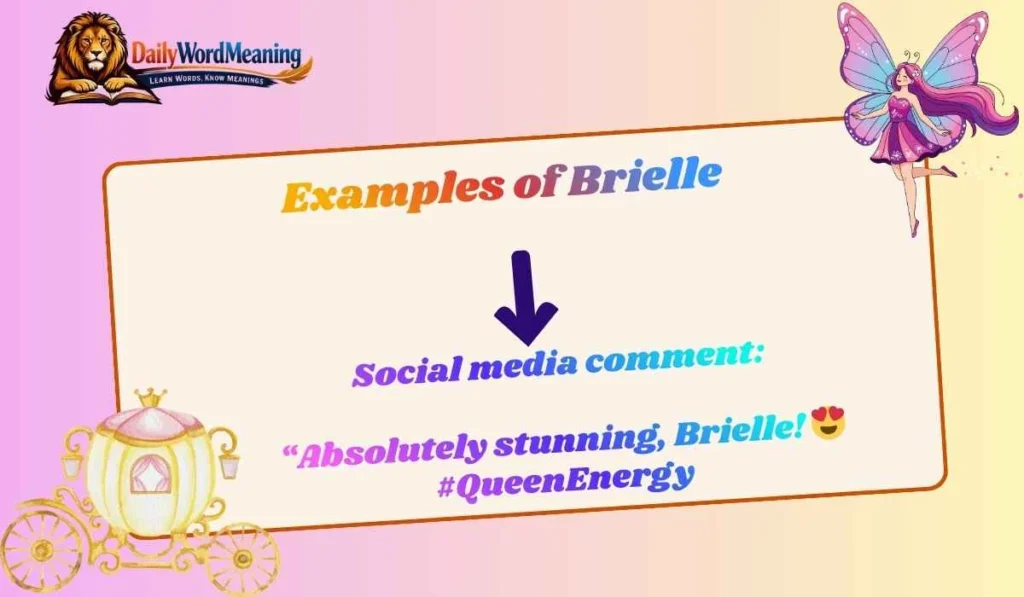 Examples of Brielle