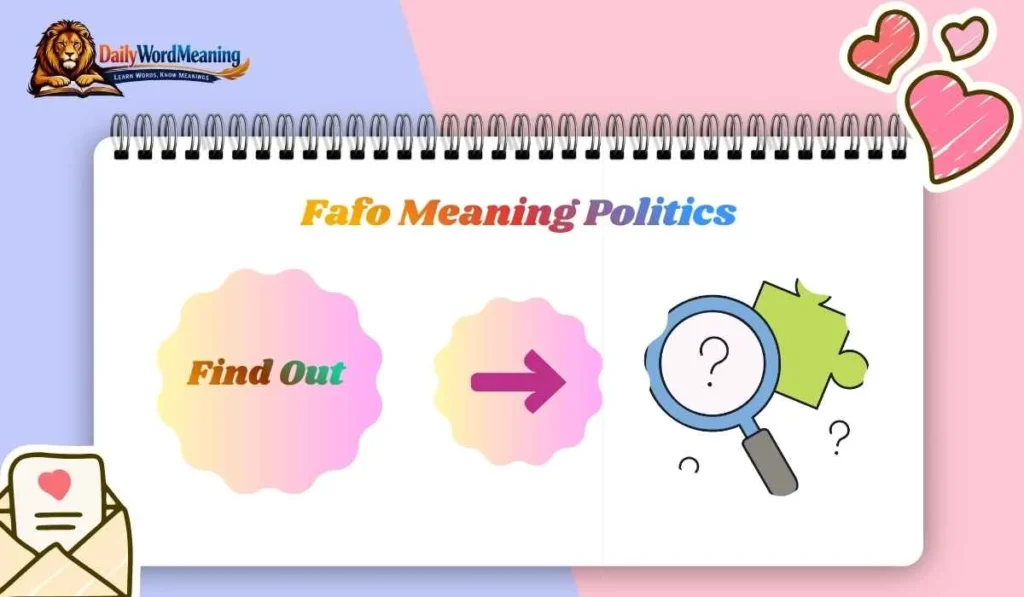 Fafo Meaning Politics